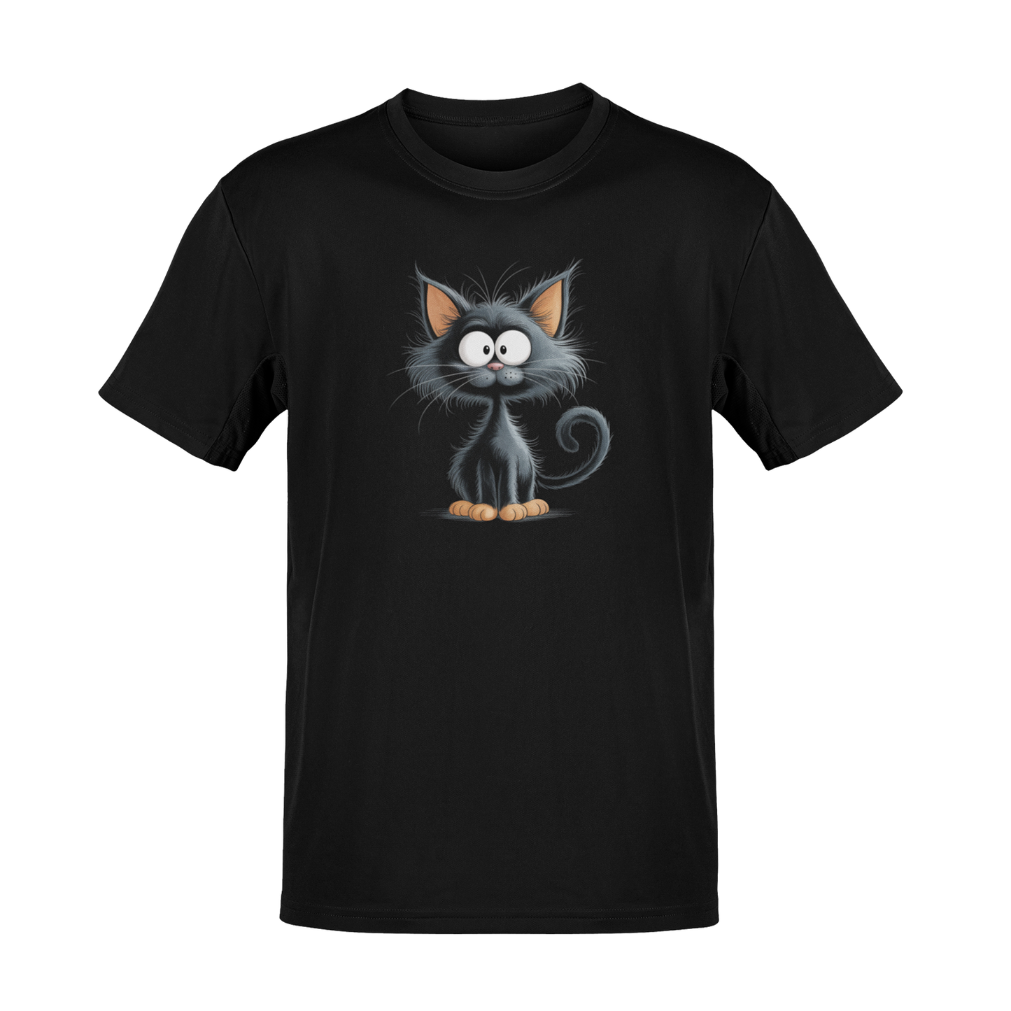 Tricou Quirky Black Cat