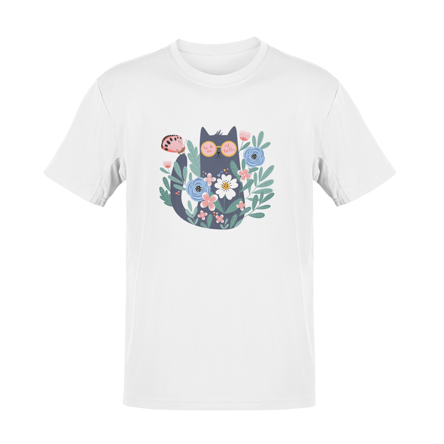 Tricou Flower Cat