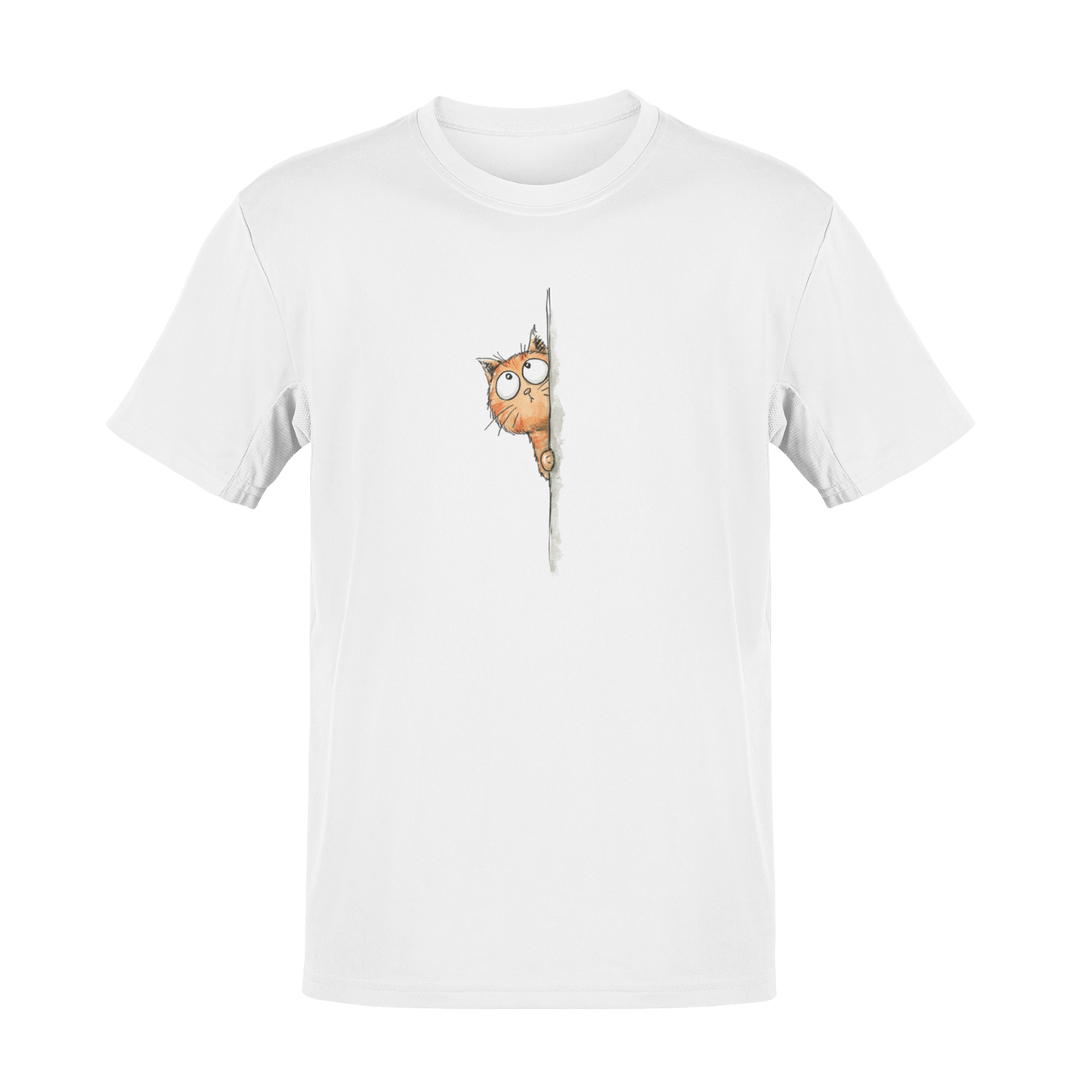 Tricou Peeking Cat
