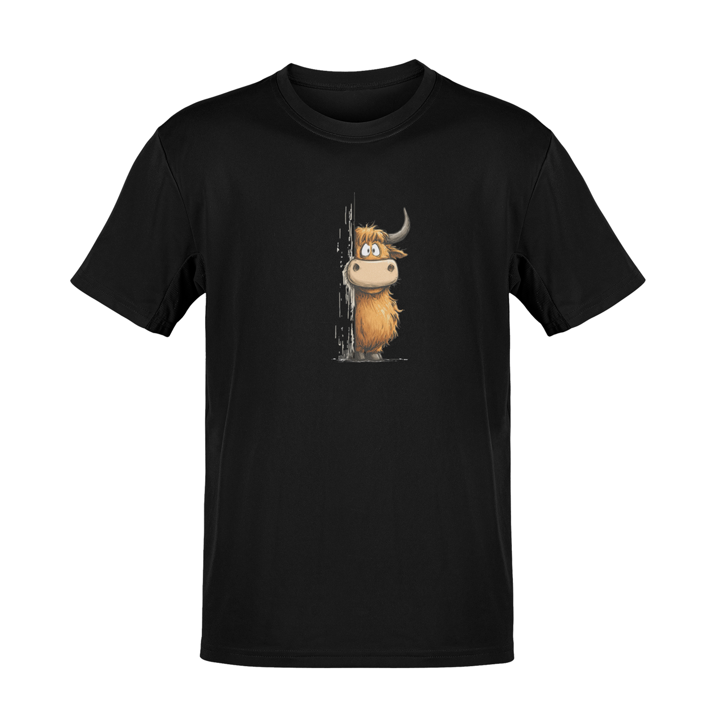 Tricou Peeking Cow