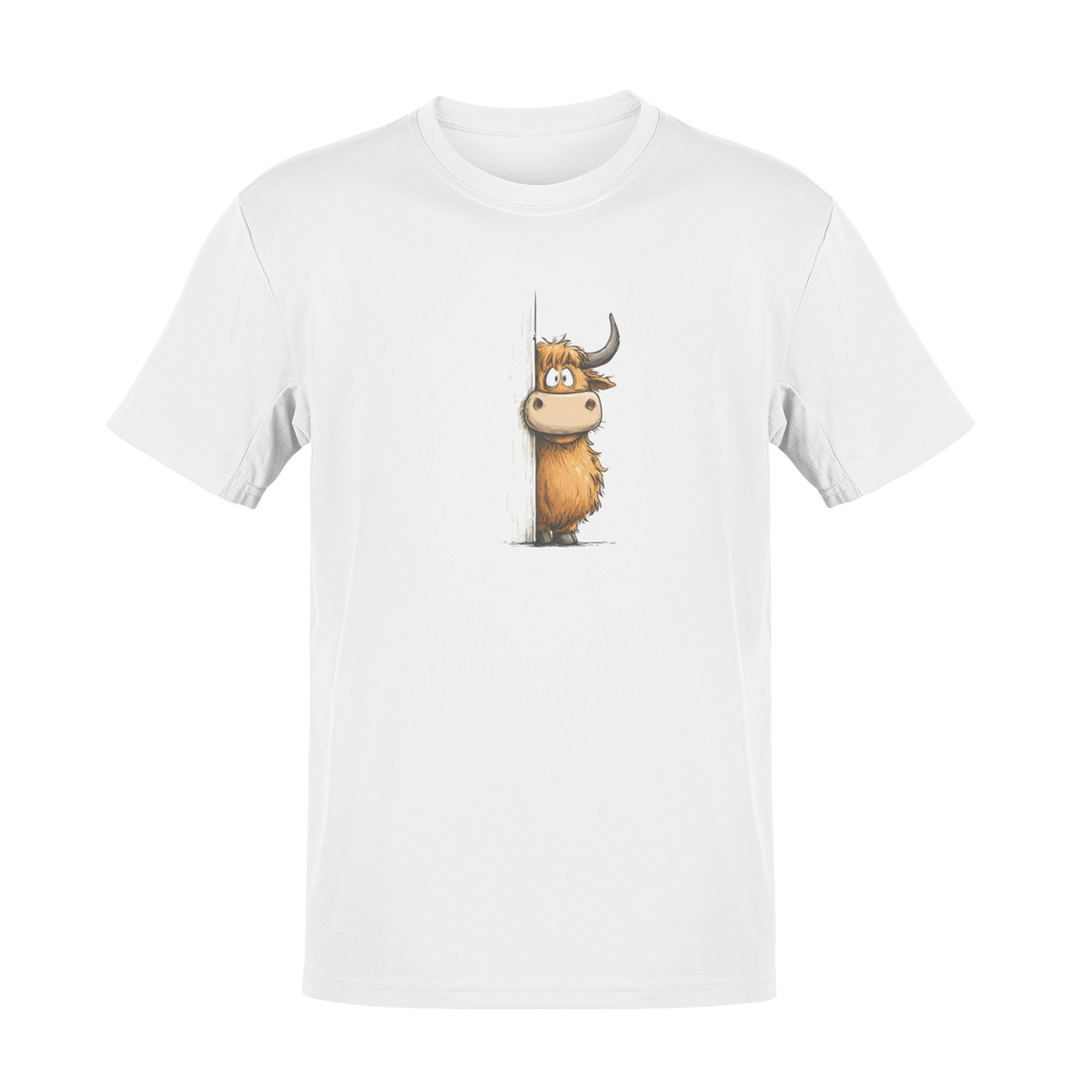 Tricou Peeking Cow