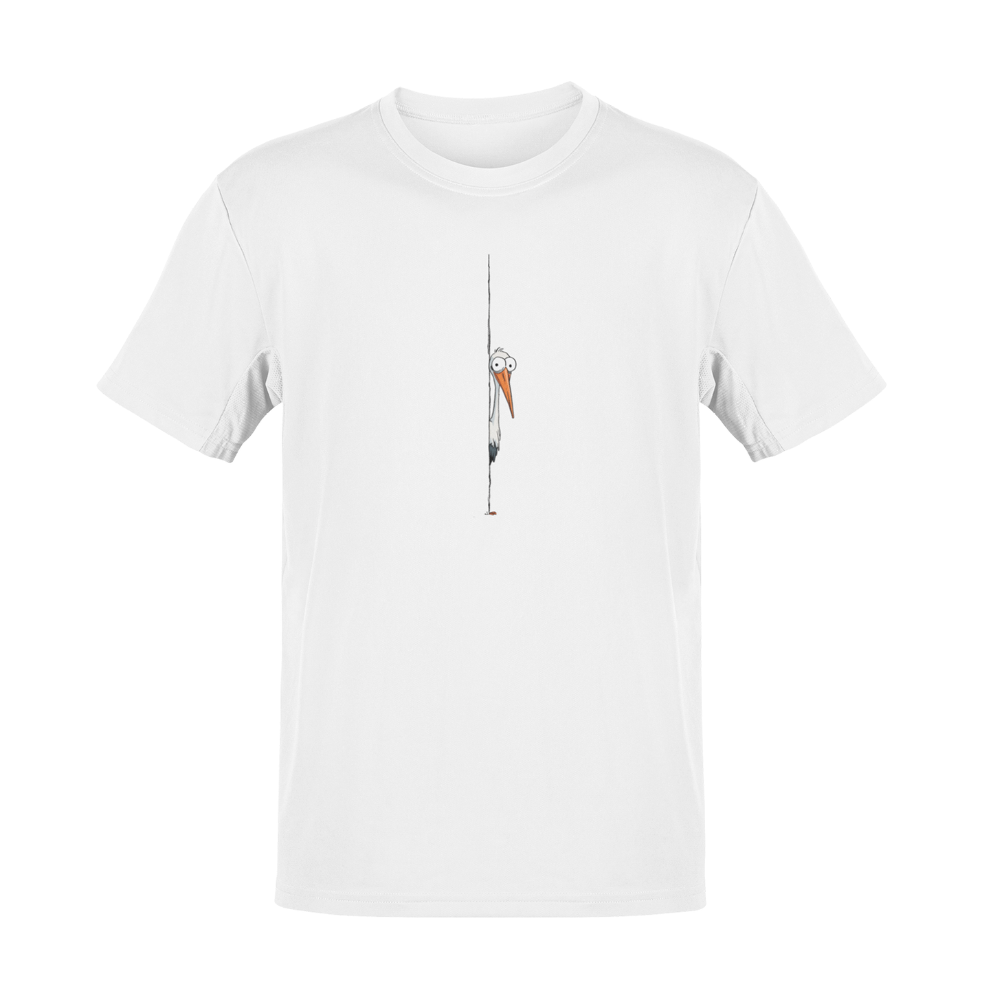 Tricou Peeking Stork