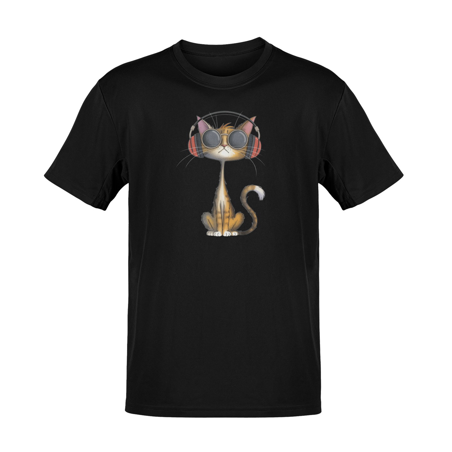 Tricou Quirky Music Cat
