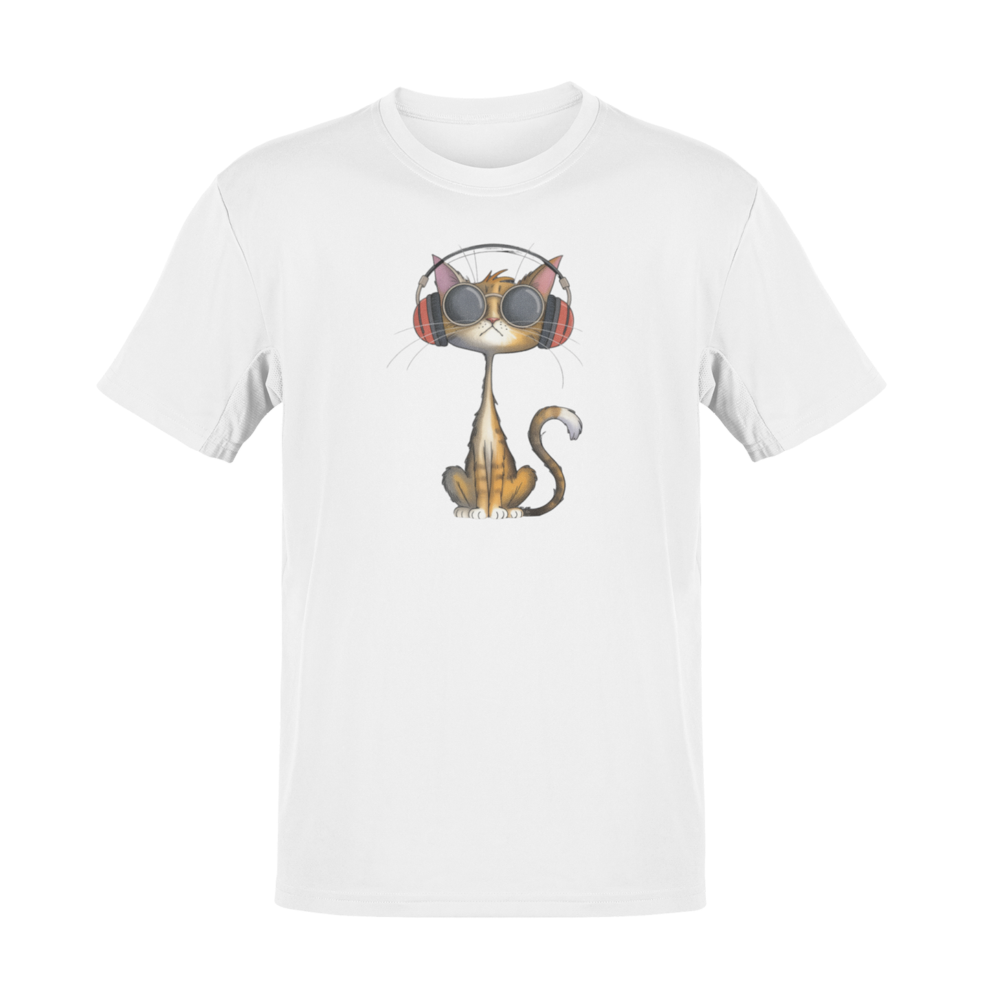 Tricou Quirky Music Cat
