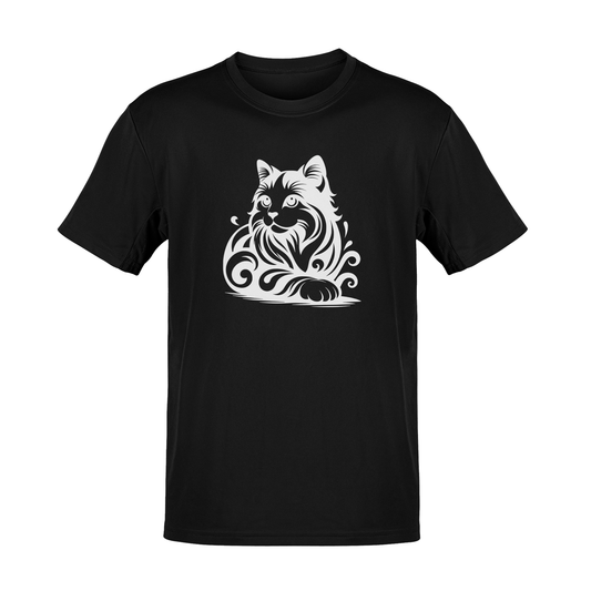 Tricou Sitting Cat Tattoo